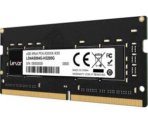 LEXAR Barrette mémoire SODIMM 32Go DDR4 en 3200Mhz