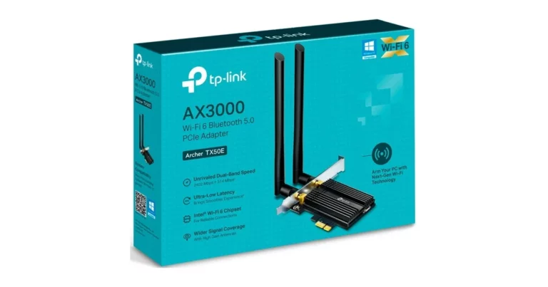 Carte Réseau PCI-Express WiFi 6 & Bluetooth TP-Link Archer TX50E (AX3000)