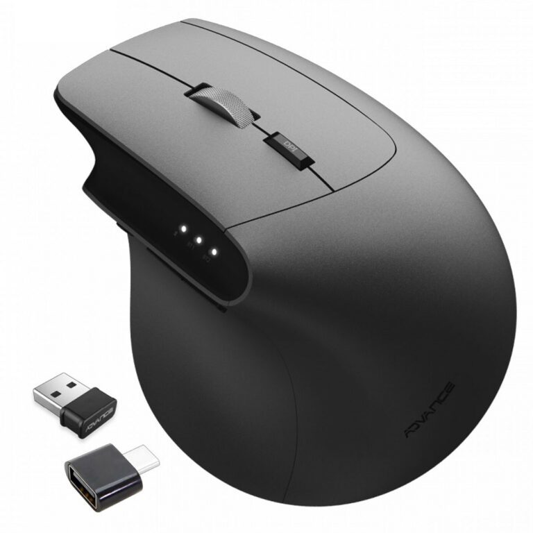 Souris sans fil ergonomique Advance Vertical FX (Noir) - S-V385RF
