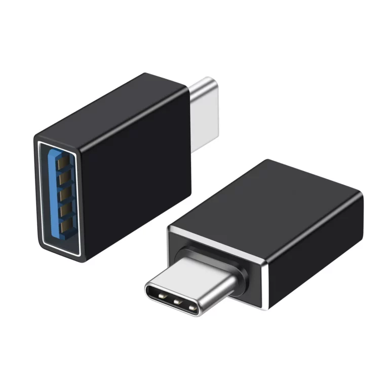 Adaptateur Nanocable USB-C vers USB-A 3.1 (Noir)