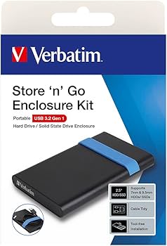 Boitier externe Verbatim Store'n'Go USB 3.2 - SATA 2,5"