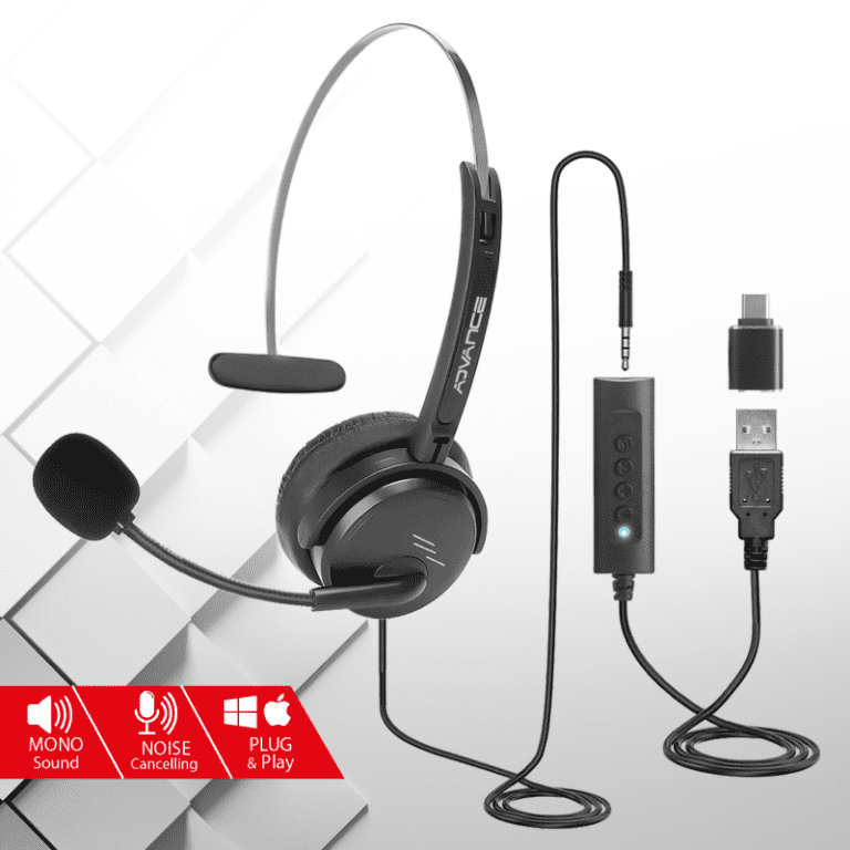 Casque Micro filaire Advance Smarphonics 350