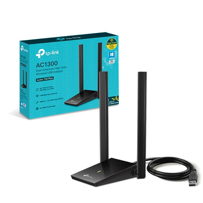 Carte Réseau USB WiFi TP-Link Archer T4U Plus (AC1300) - ARCHER T4U PLUS
